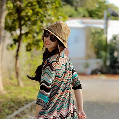 Женская чешского Стиль пляж шляпа