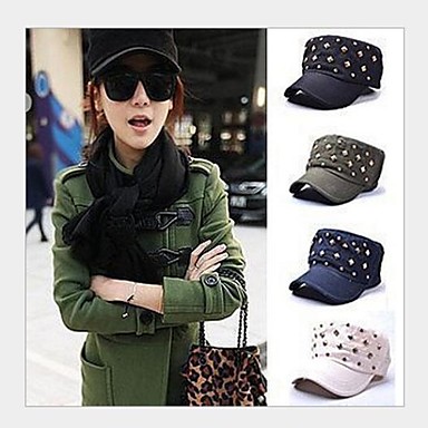 Женская мода плоским Хлопок Хип-хоп Cap