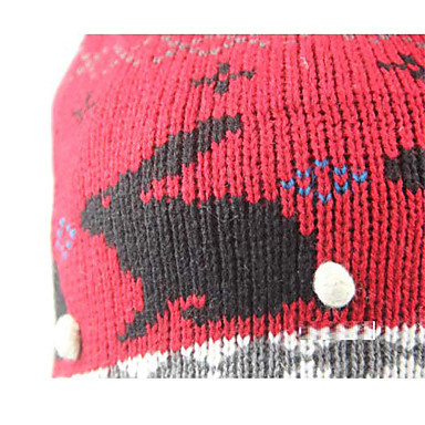 Толстая уха Теплый вязаная шапка