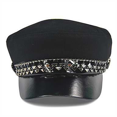 Женщины Vintage Rivet шляпа (Окружность :56-58см)