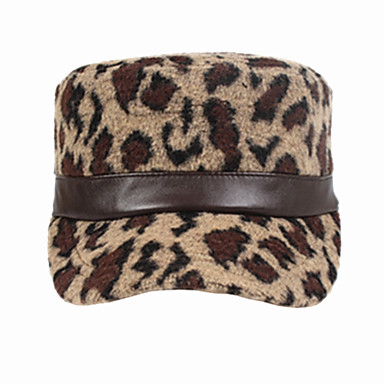 KM-1472-21 шляпа Дамская печать плоская крышка-кофе