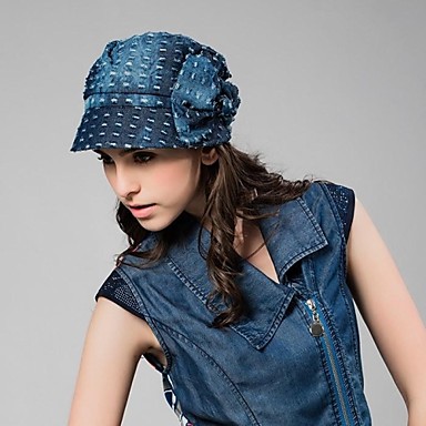 Мода джинсы шляпа