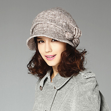 KM-1456-21 Дамская берета-кофе