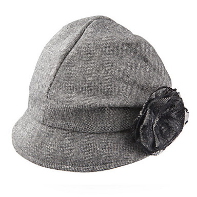 случайный цветок женщины шляпа (окружность :56-58см)