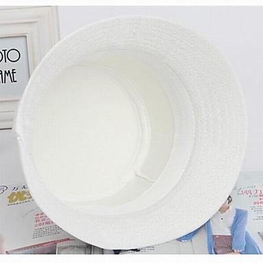 Женская мода Белый Рыбак шляпа