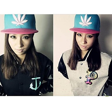 Женская мода Джокер Maple Leaf Хип-хоп бейсболки