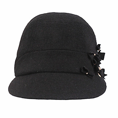 KM-1460-01 Дамская берета-Черный Кофе-