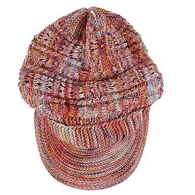 Трикотажные шапочки с короткими Брим