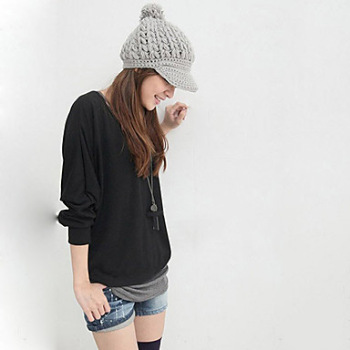 Дама шляпы зимняя шерсть вязаных шапочках (окружность 56-58см)