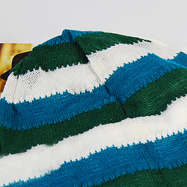 Полоса Женская вязаная шапка